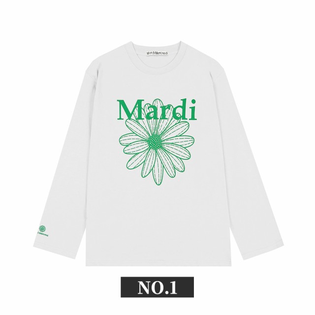 マルディメクルディ MARDI MERCREDI Tシャツ 長袖 TSHIRT FLOWERMARDI